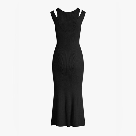 Favorite Daughter The Gemini Sleeveless Dress in Black NWOT Size M - Picture 1 of 11